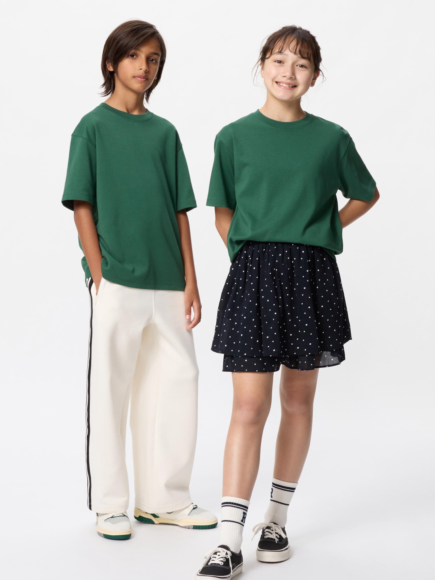 KIDS AIRism Cotton Crew Neck T-Shirt