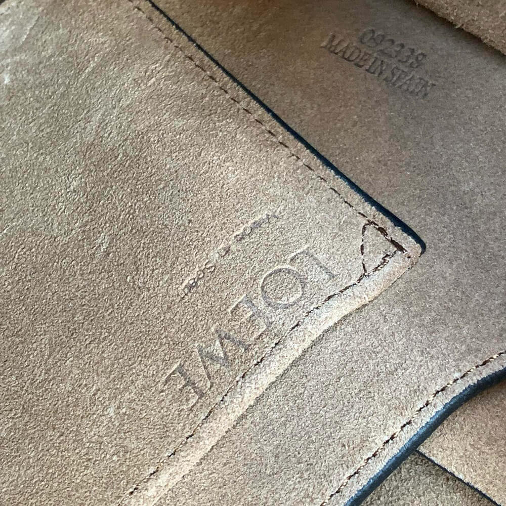Loewe Small Gate bag in soft calfskin and jacquard - Top Club