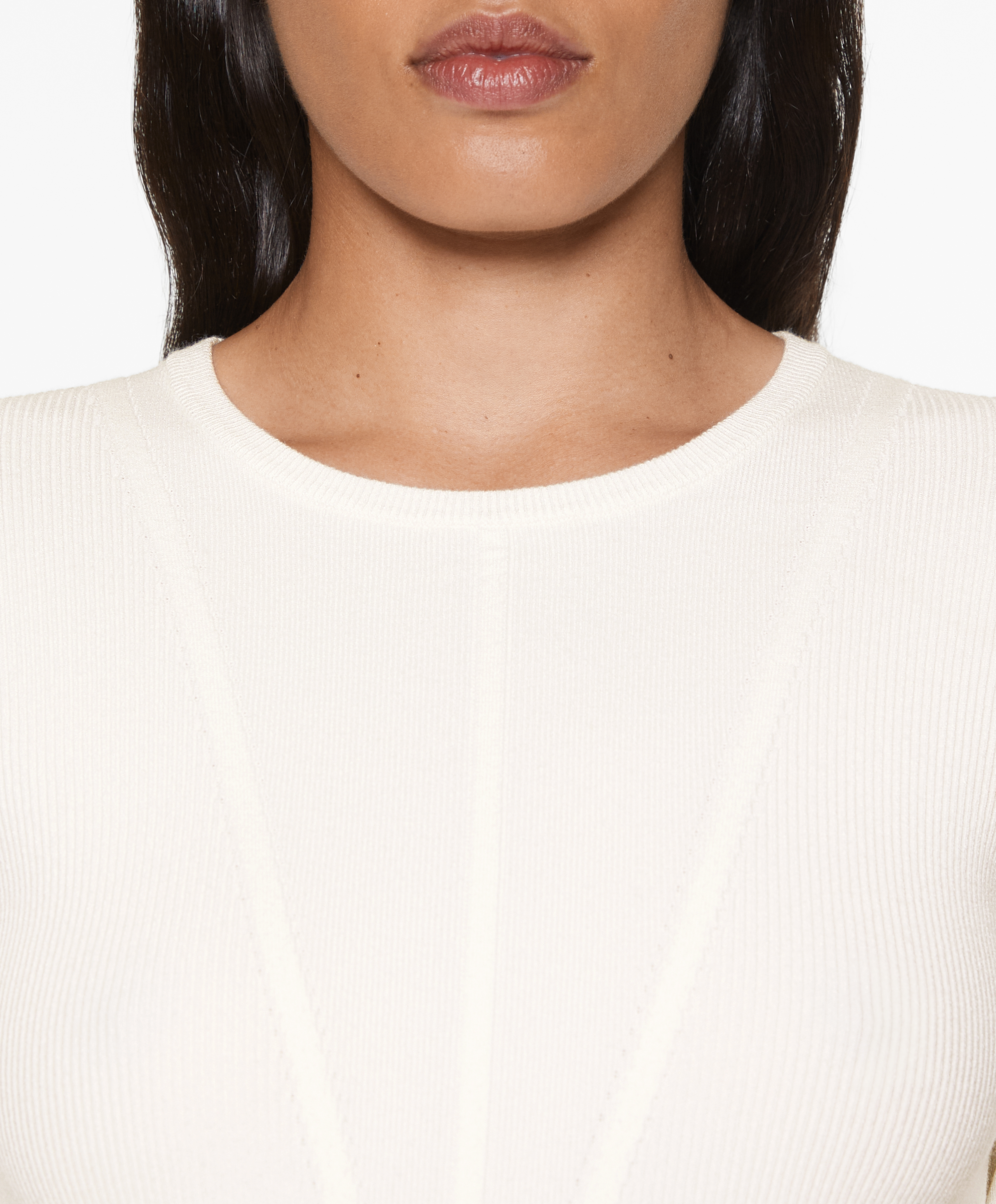 OYSHO Textured knit top