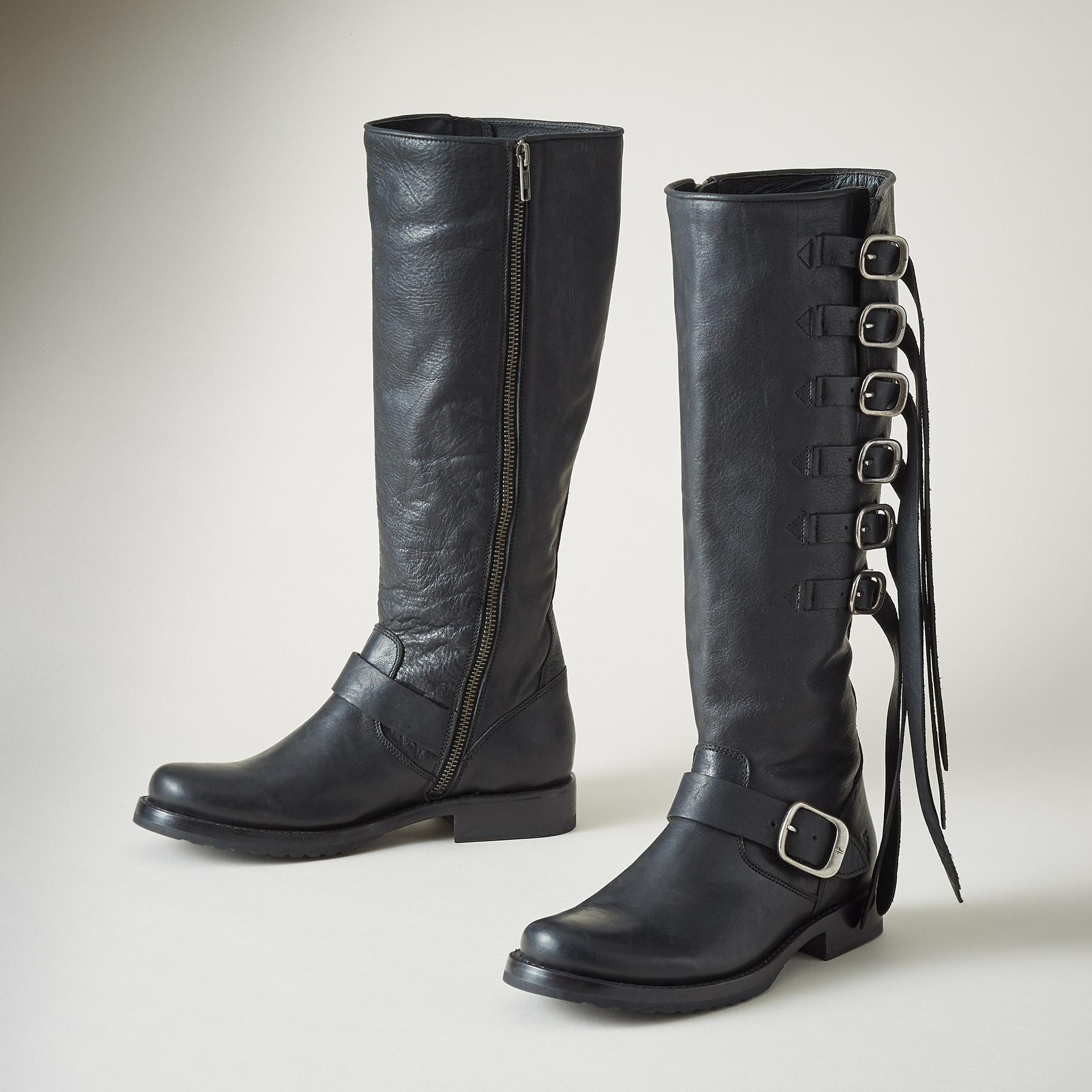 Veronica Strap Tall Boots - Sundance Living