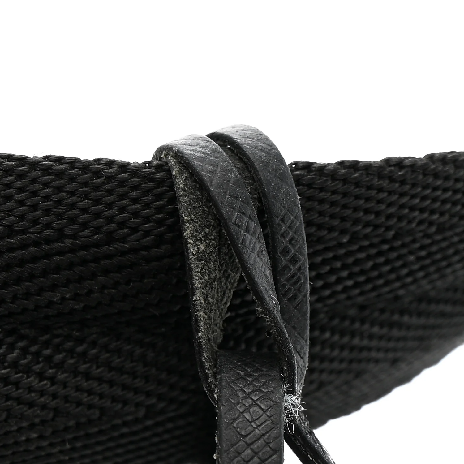 Tessuto Nylon Mini Re-Edition 2000 Bag Black - Top Club