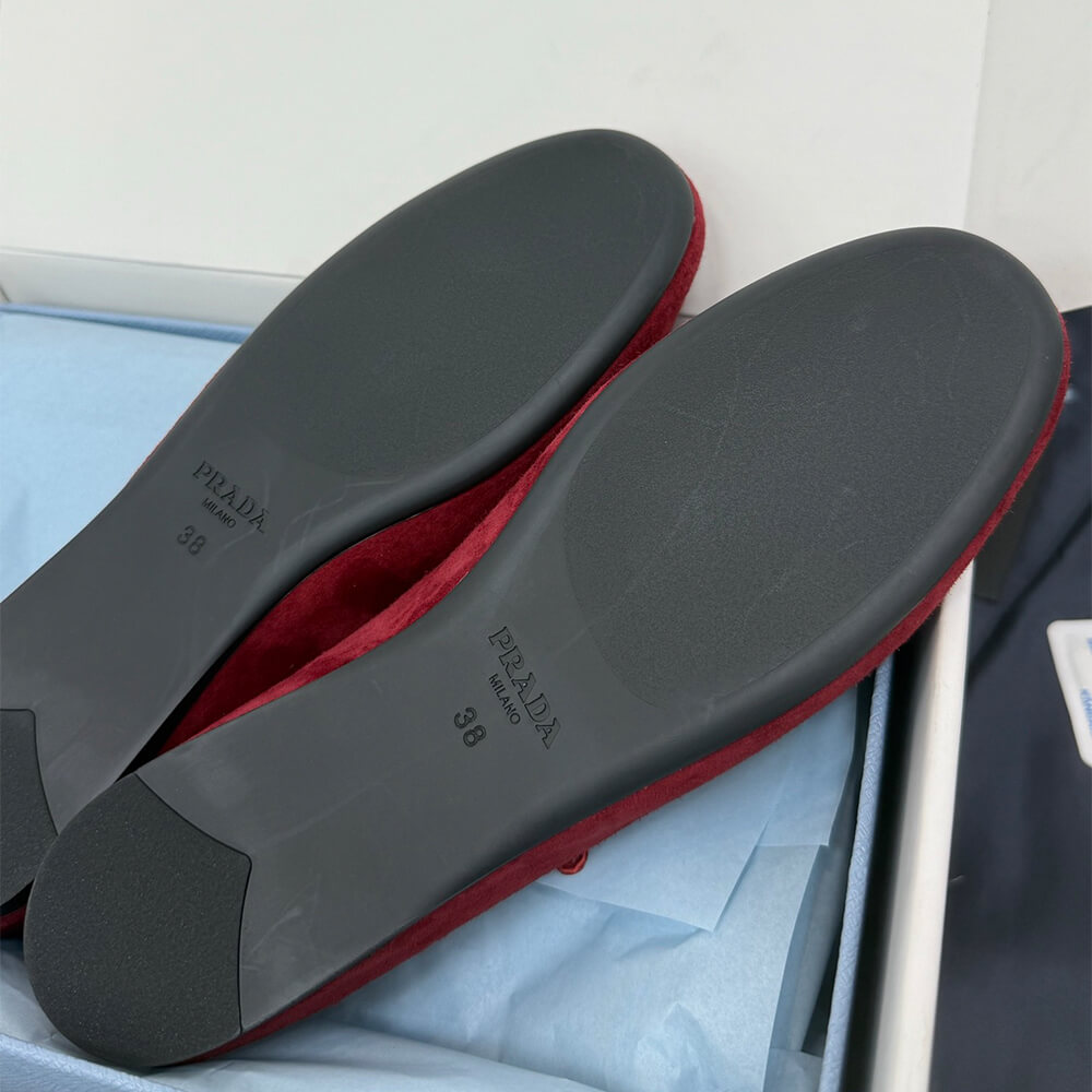 PRADA Suede ballerinas - Top Club