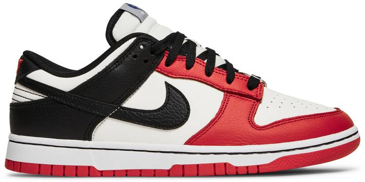 NBA x Dunk Low EMB  75th Anniversary-Chicago  DD3363-100 - Sneaker Replica Workshop