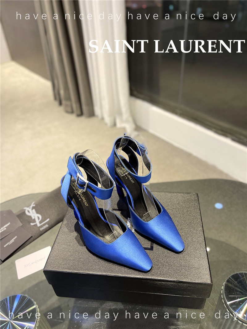 YSL FANNY crepe satin slingback pumps - Sneaker Replica Workshop