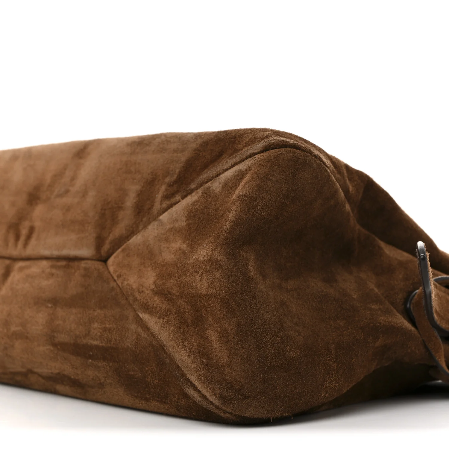 Scamosciato Suede Large Aimee Shoulder Bag Cacao - Top Club