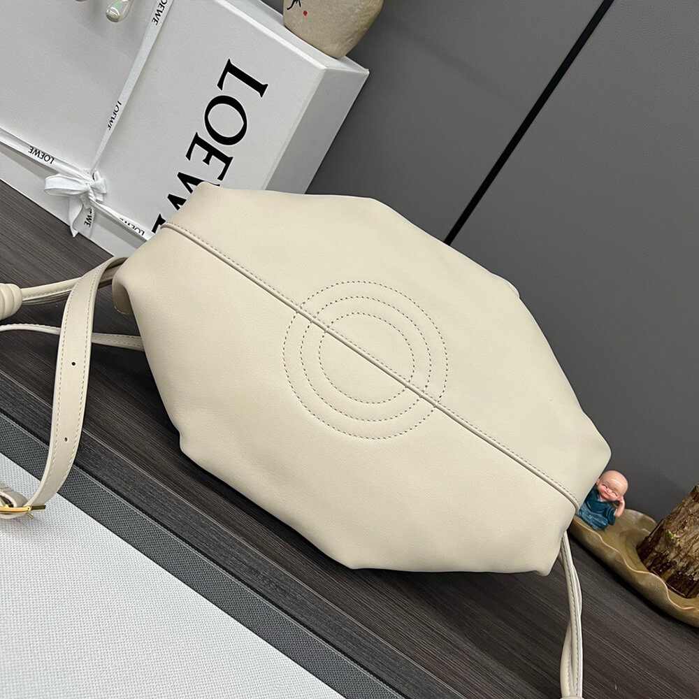 Loewe Small Paseo bag in shiny nappa calfskin(high-end grade) - Top Club