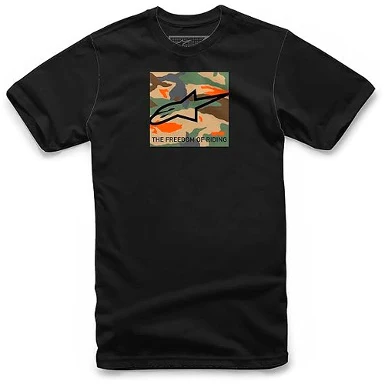 CAMISETA ALPINESTARs KOSTENLOSE CAMO NEGRO