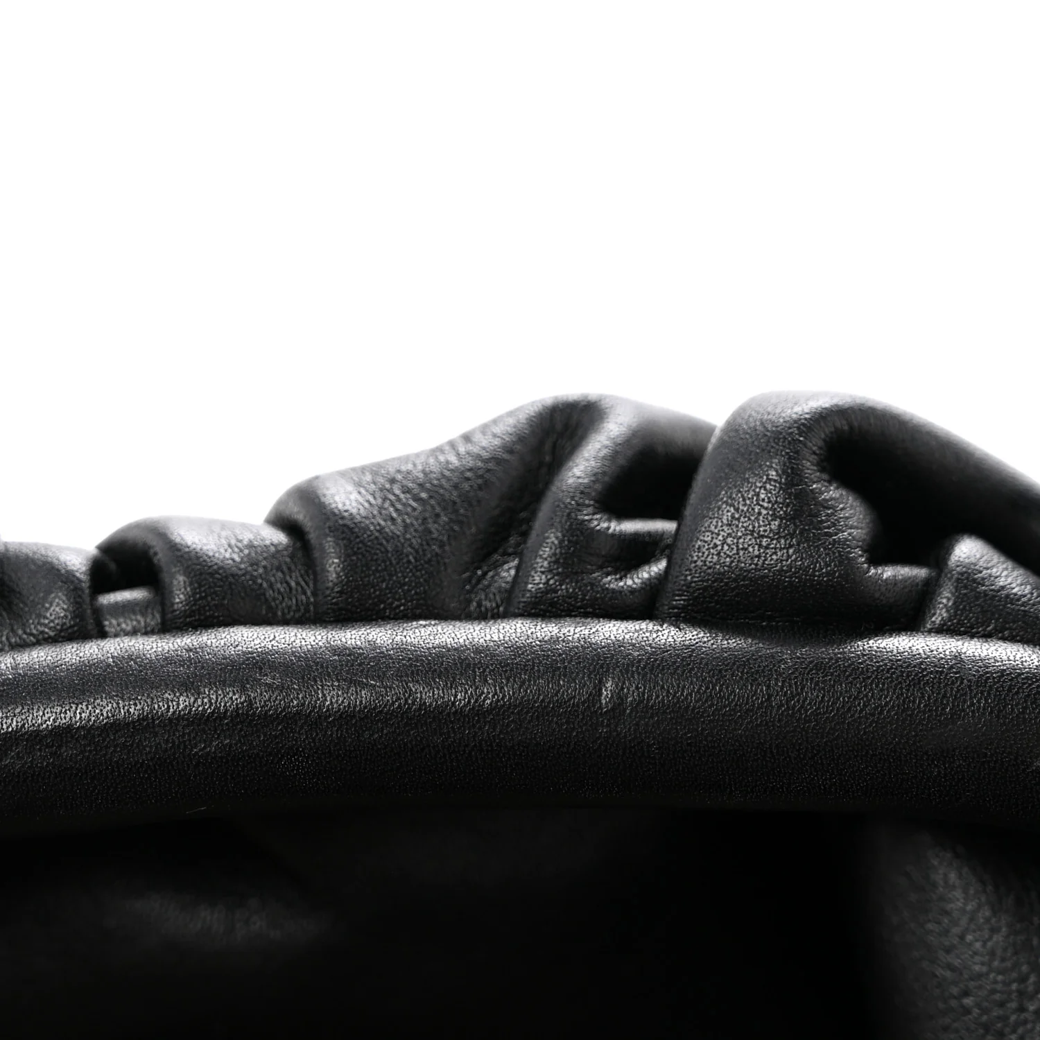 Butter Calfskin The Mini Pouch Black - Top Club