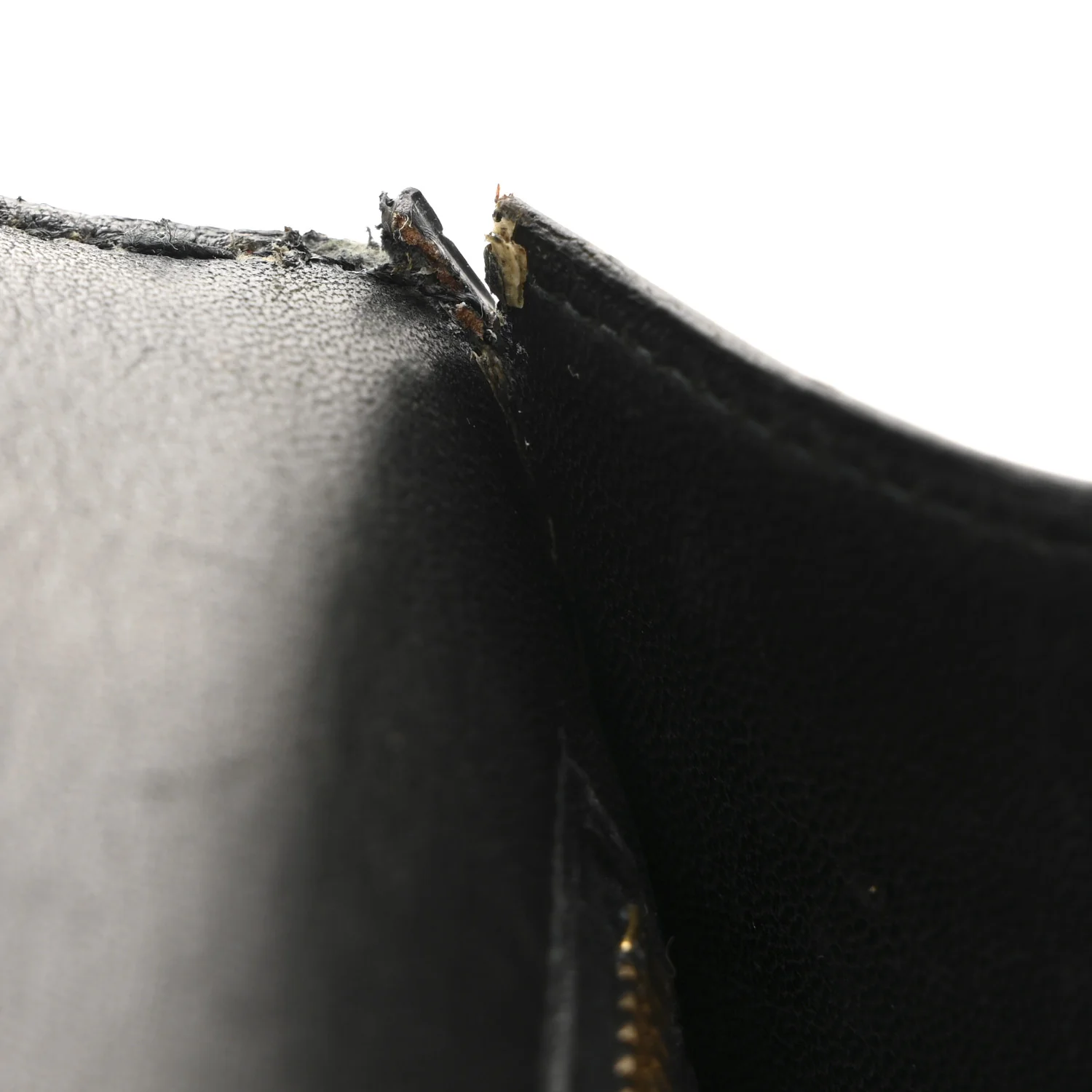 Shiny Caiman Crocodile Constance 23 Black - Top Club