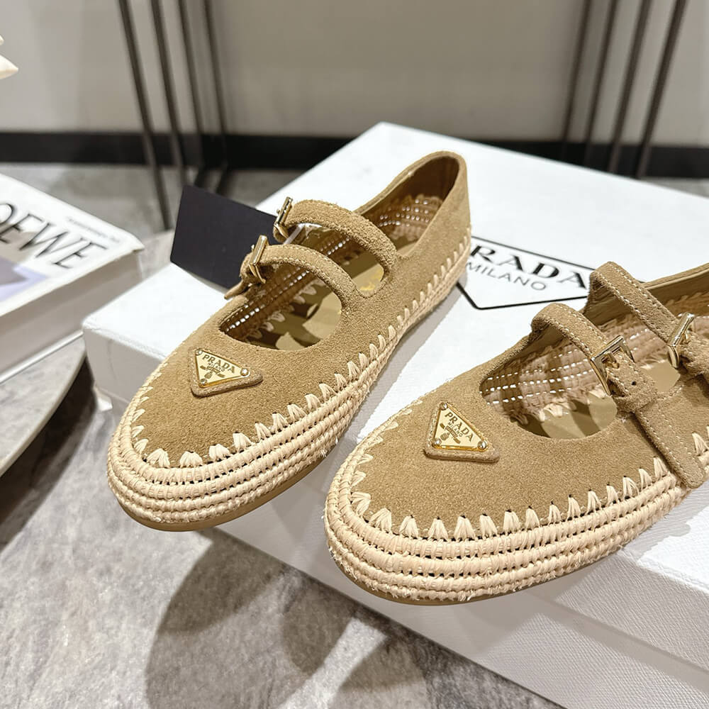 PRADA Suede ballerinas - Top Club