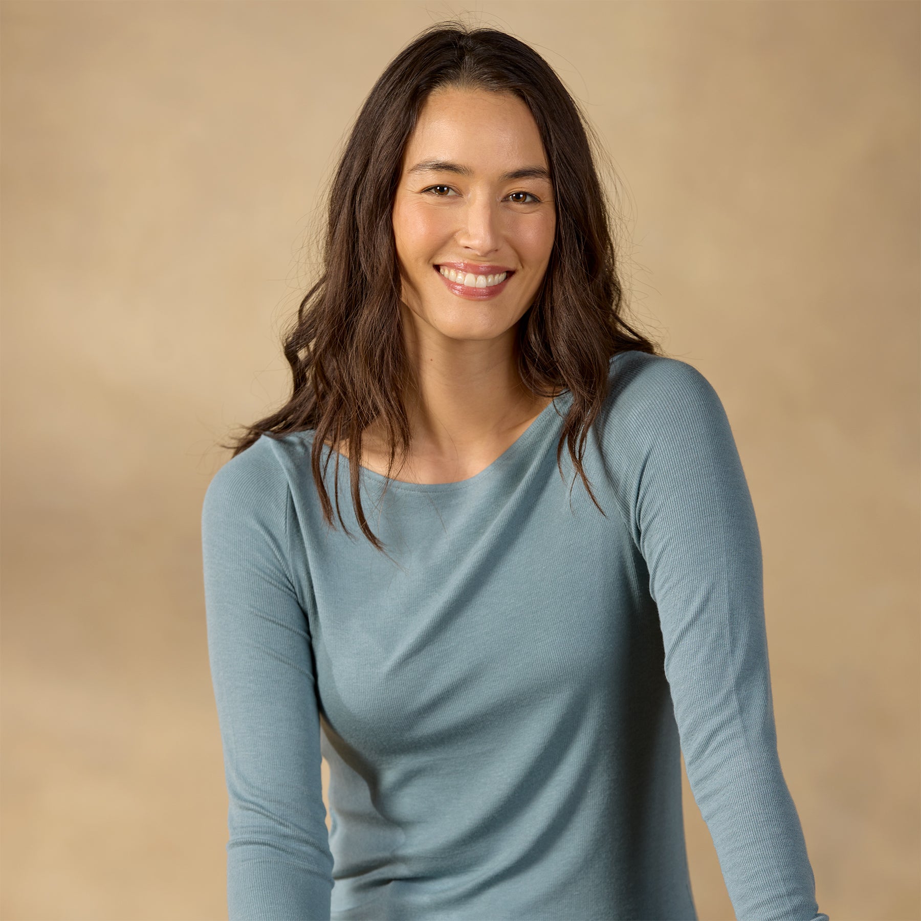 Light As Air Boatneck Tee, Petite - Sundance Living