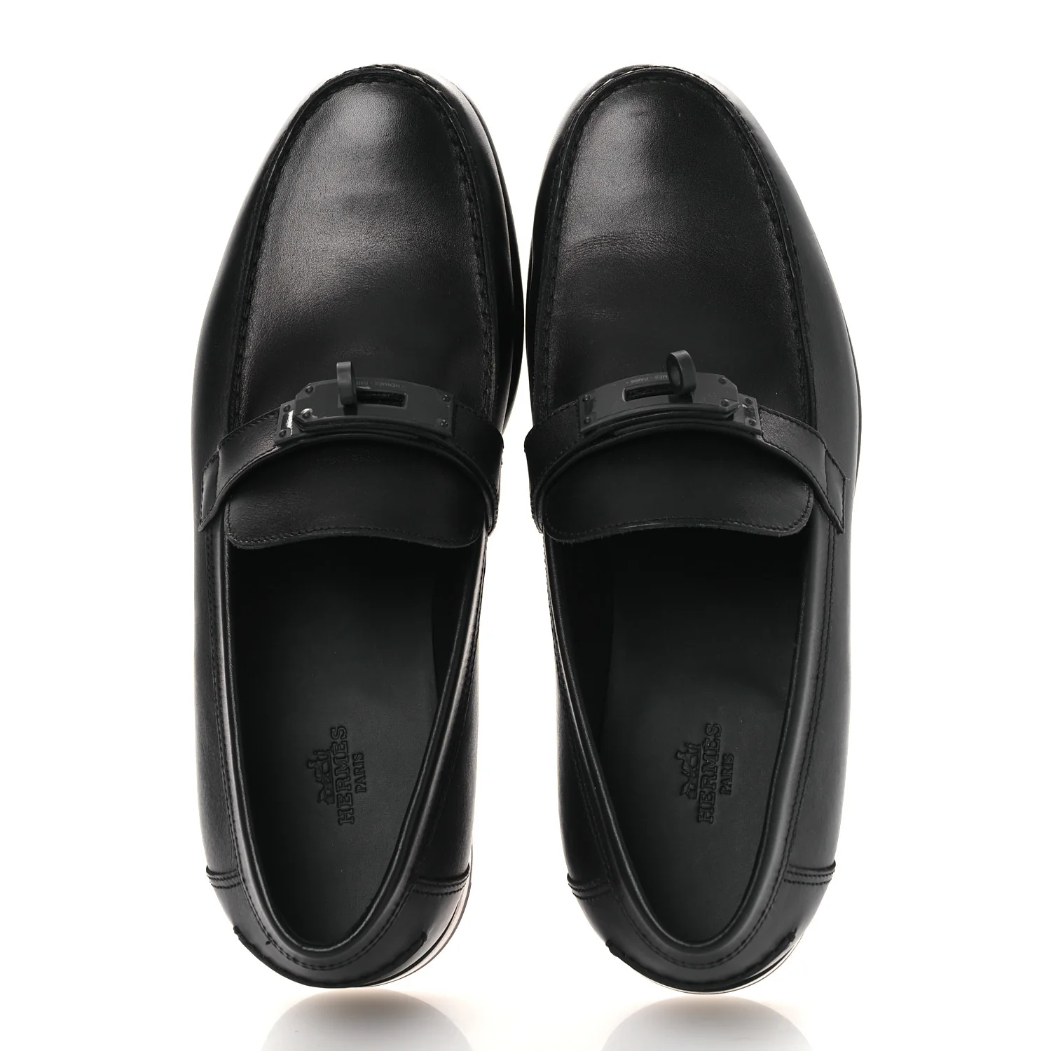 Calfskin Destin Loafer 41 Black