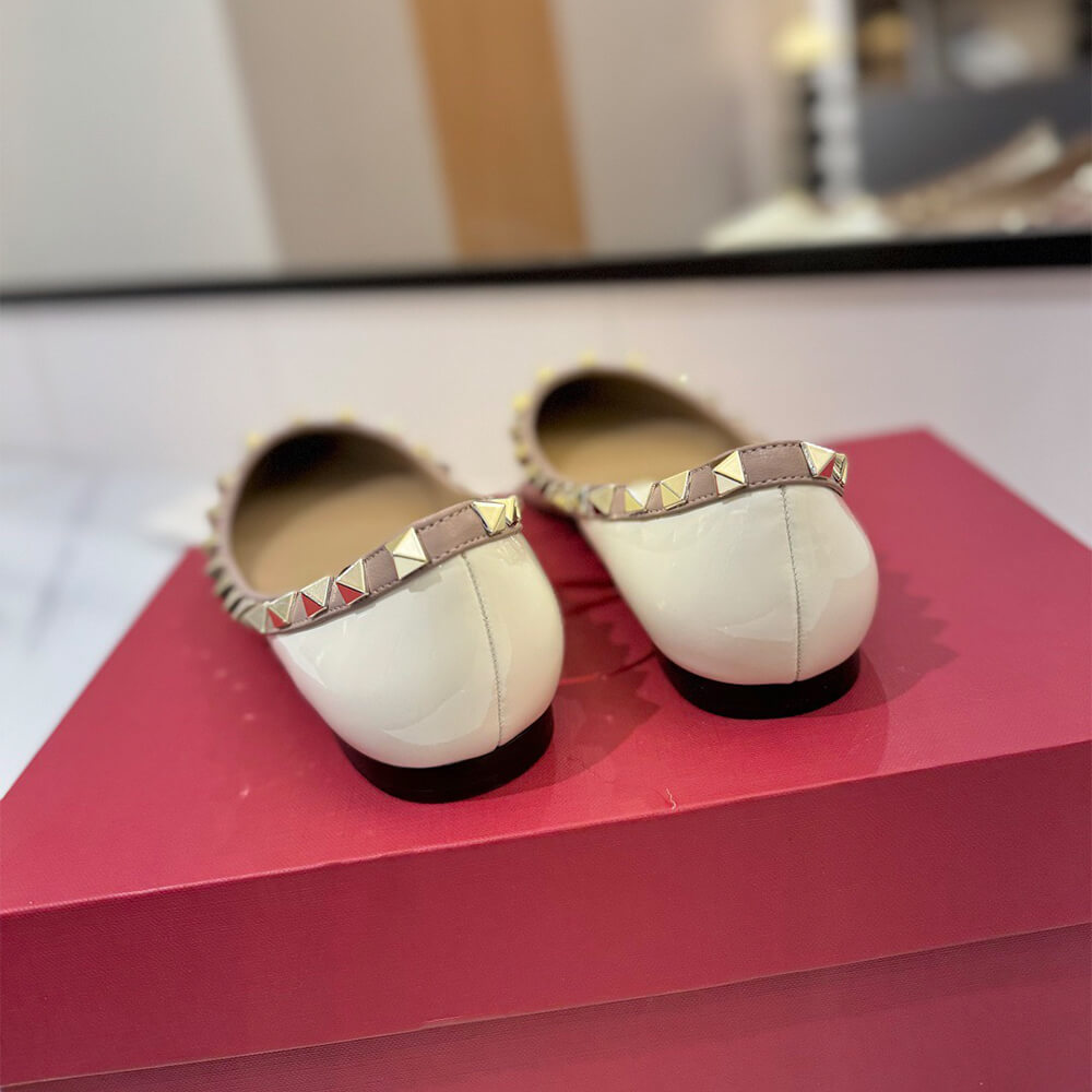 VALENTINO ROCKSTUD BALLET FLAT - Top Club