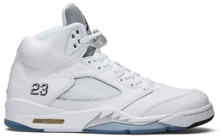 Air Jordan 5 Retro  Metallic White  2015 136027-130 - Sneaker Replica Workshop