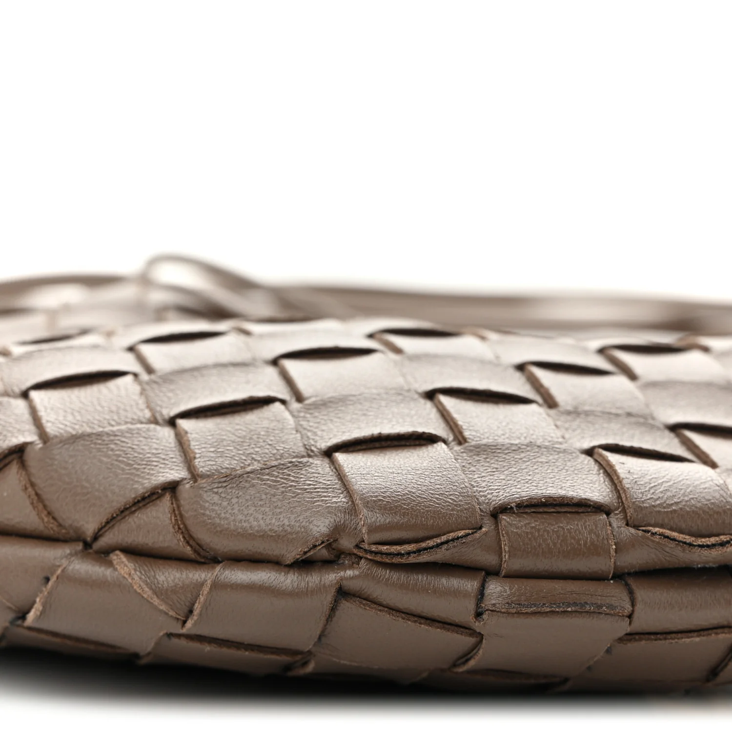 Nappa Intrecciato Mini Sardine Bag Taupe Grey - Top Club