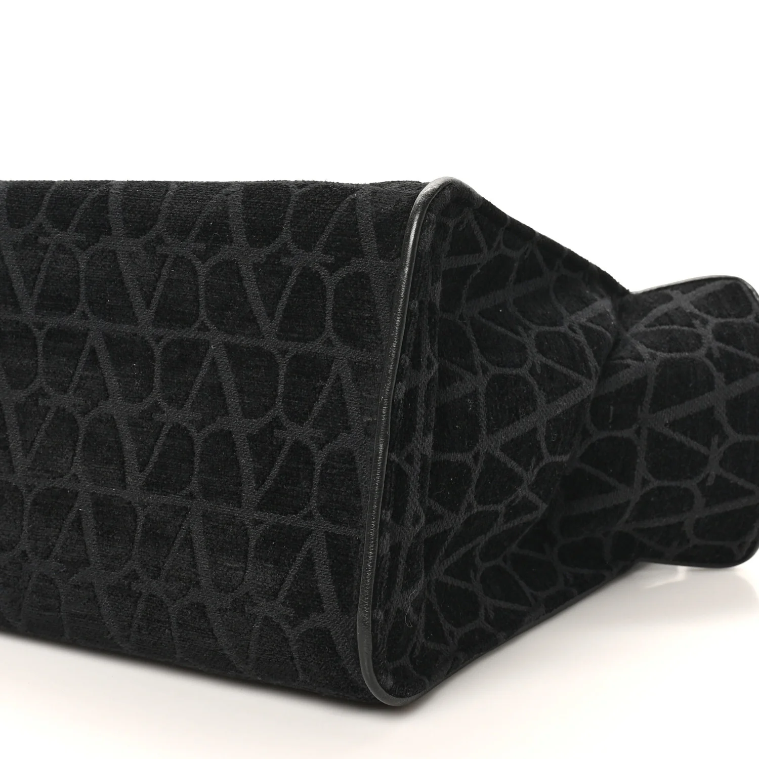 Toile Iconographe Goatskin Le Troisieme Shopping Bag Black - Top Club