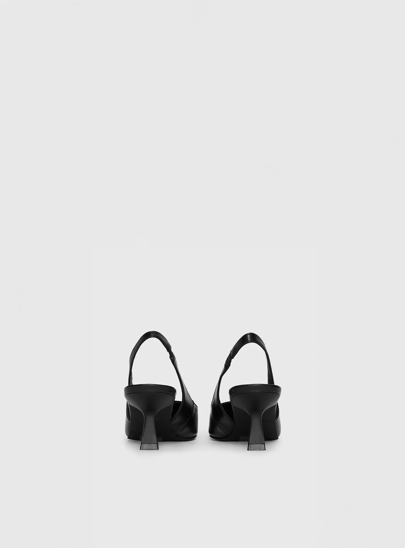 Denalia Pointed Toe Heels Black Matte