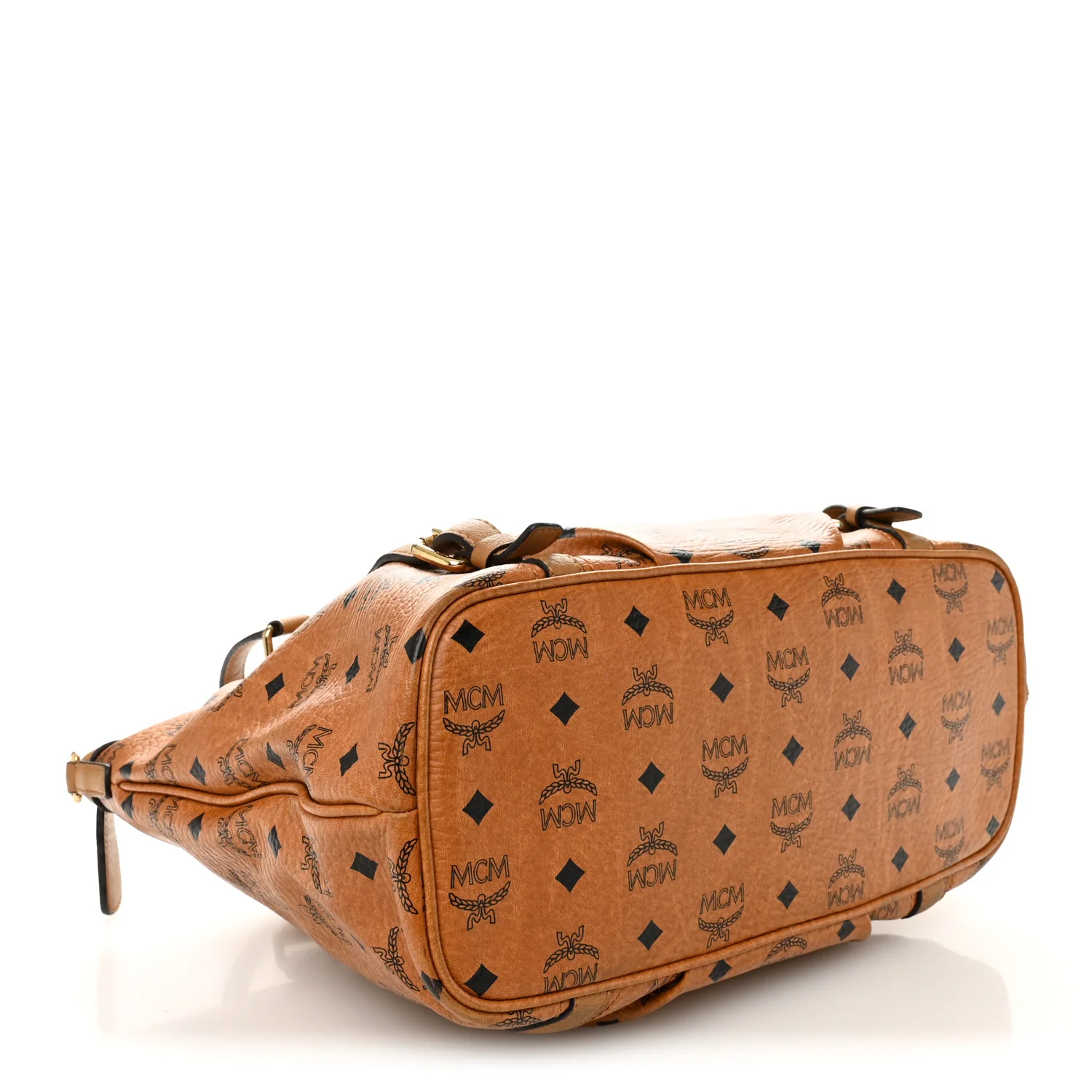 Visetos Medium Essentials Shopper Tote Cognac - Top Club