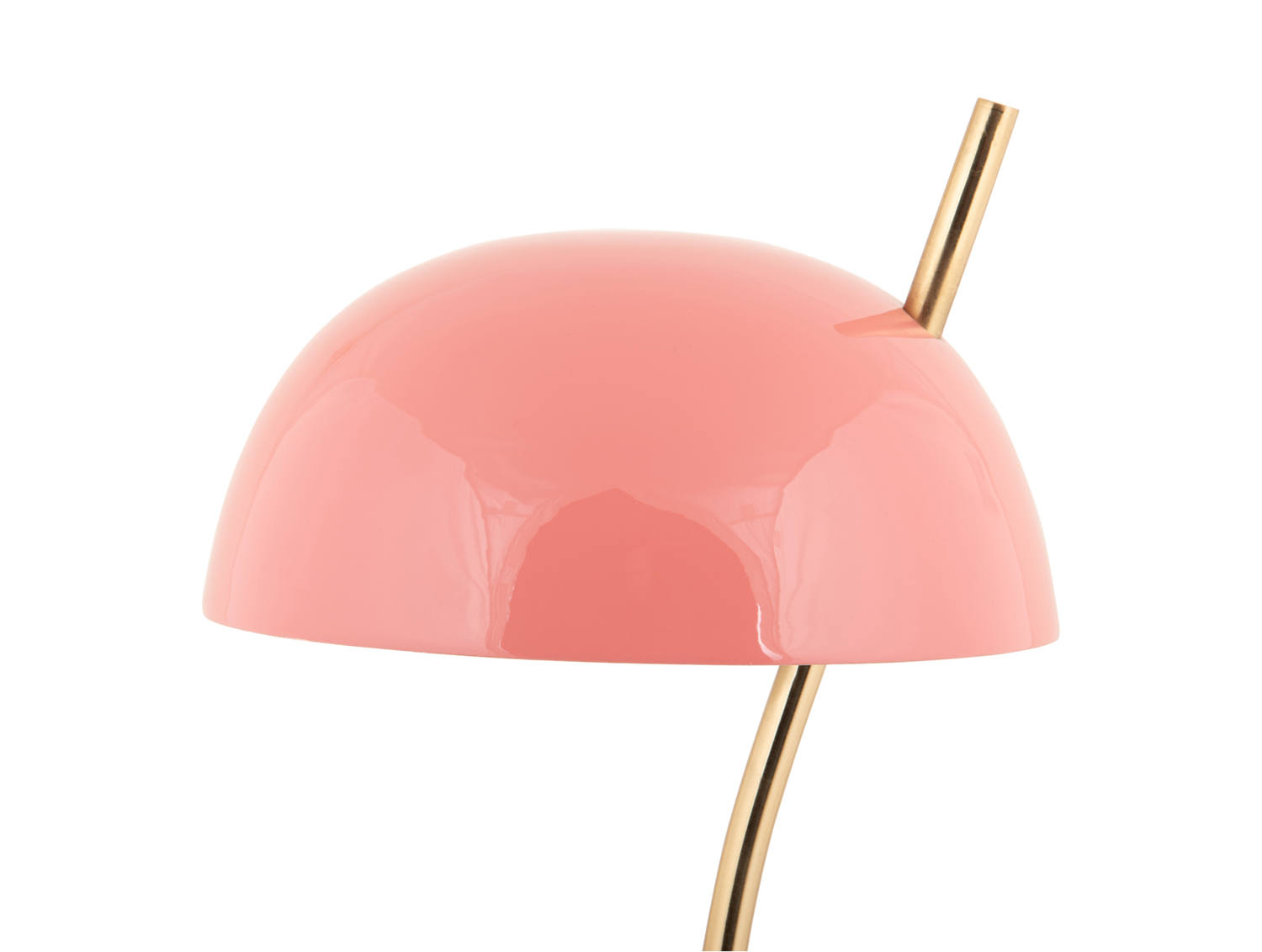 Table lamp Vivo enamel rose tan