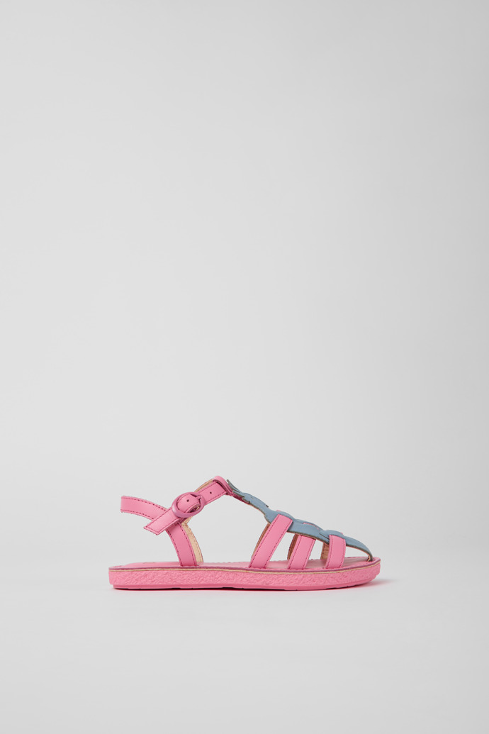 Twins Multicolored Leather Sandals for Boys