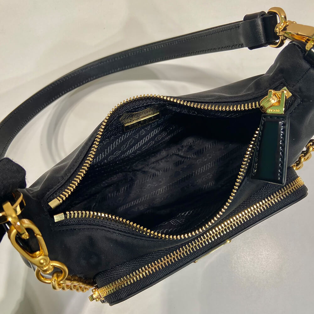 Prada Re-nylon And Brushed Leather Mini bag - Top Club