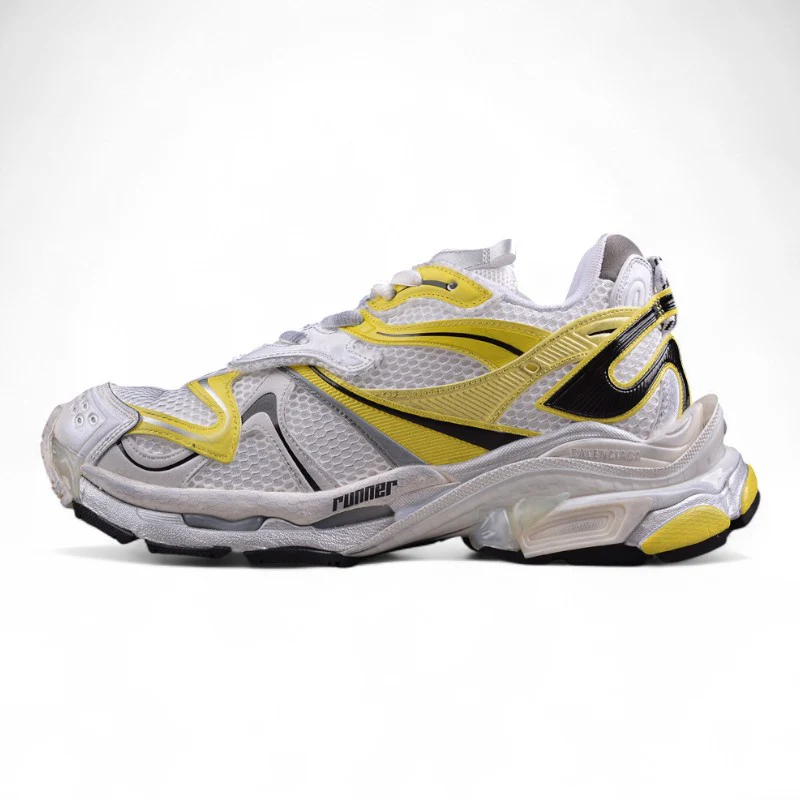 Balenciaga Runner Sneaker 'Worn-Out - White Yellow' - Sneaker Replica Workshop
