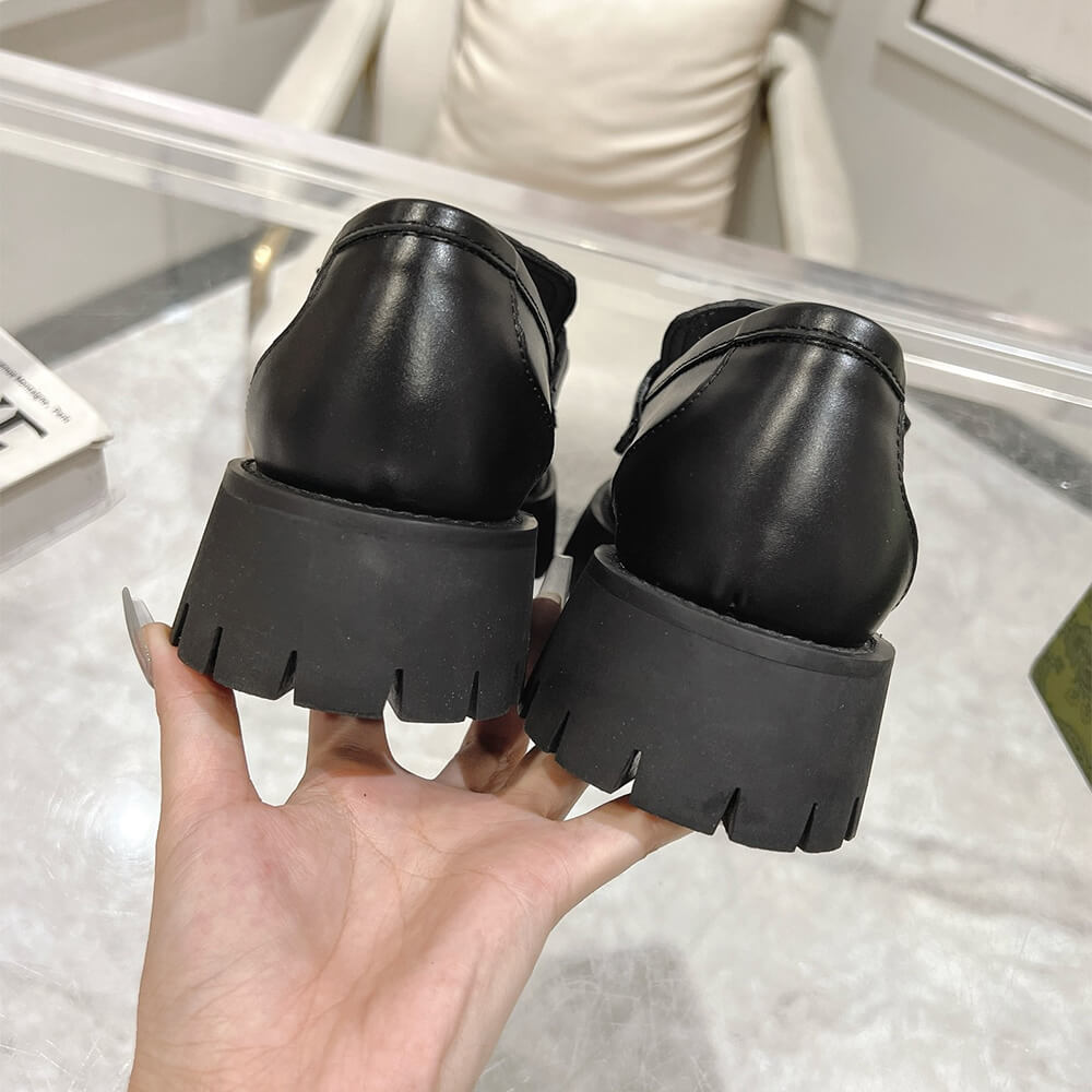 Gucci Women s Horsebit loafer with lug sole - Top Club