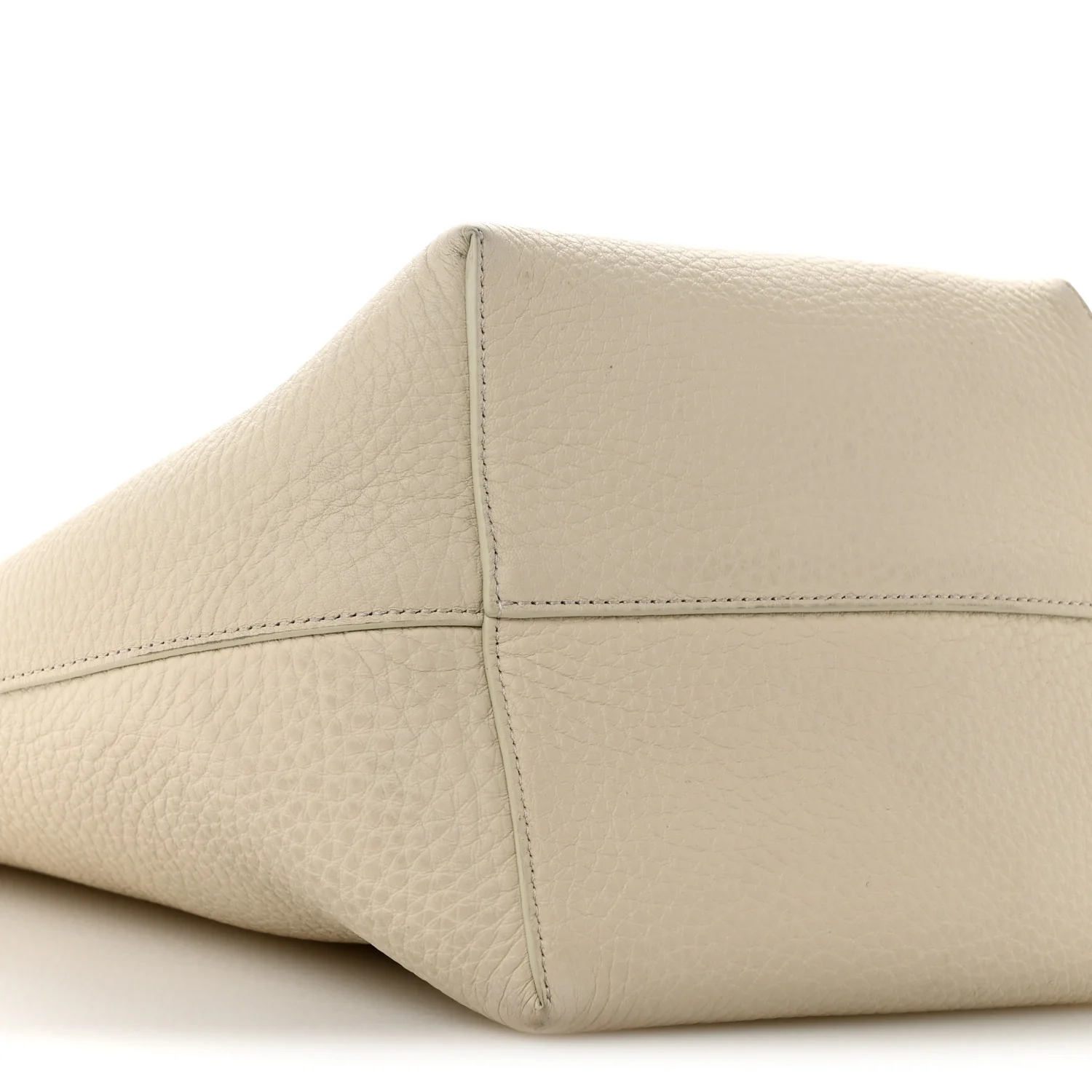 Grained Calfskin Medium N/S Park Tote Ivory - Top Club
