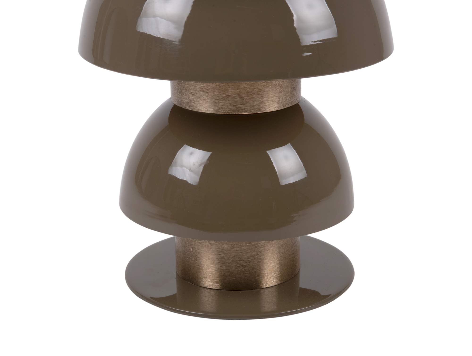 Side table Tess iron enamel moss green