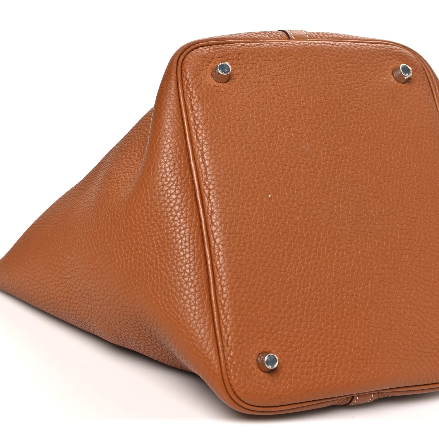 Taurillon Clemence Picotin Lock 22 MM Gold - Top Club