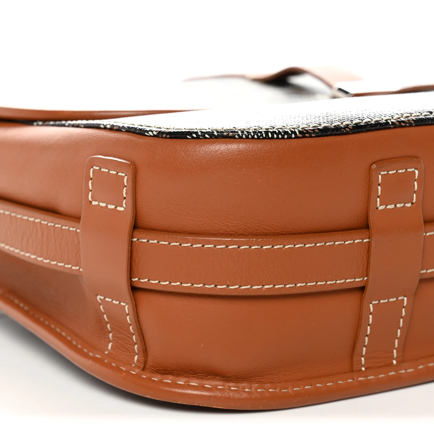 Goyardine Belvedere II MM Messenger Bag Black Gold - Top Club