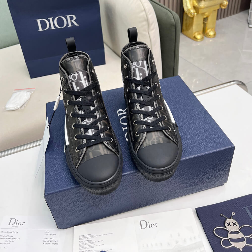 DIOR B23 High-Top Sneakers Dior Oblique - Top Club
