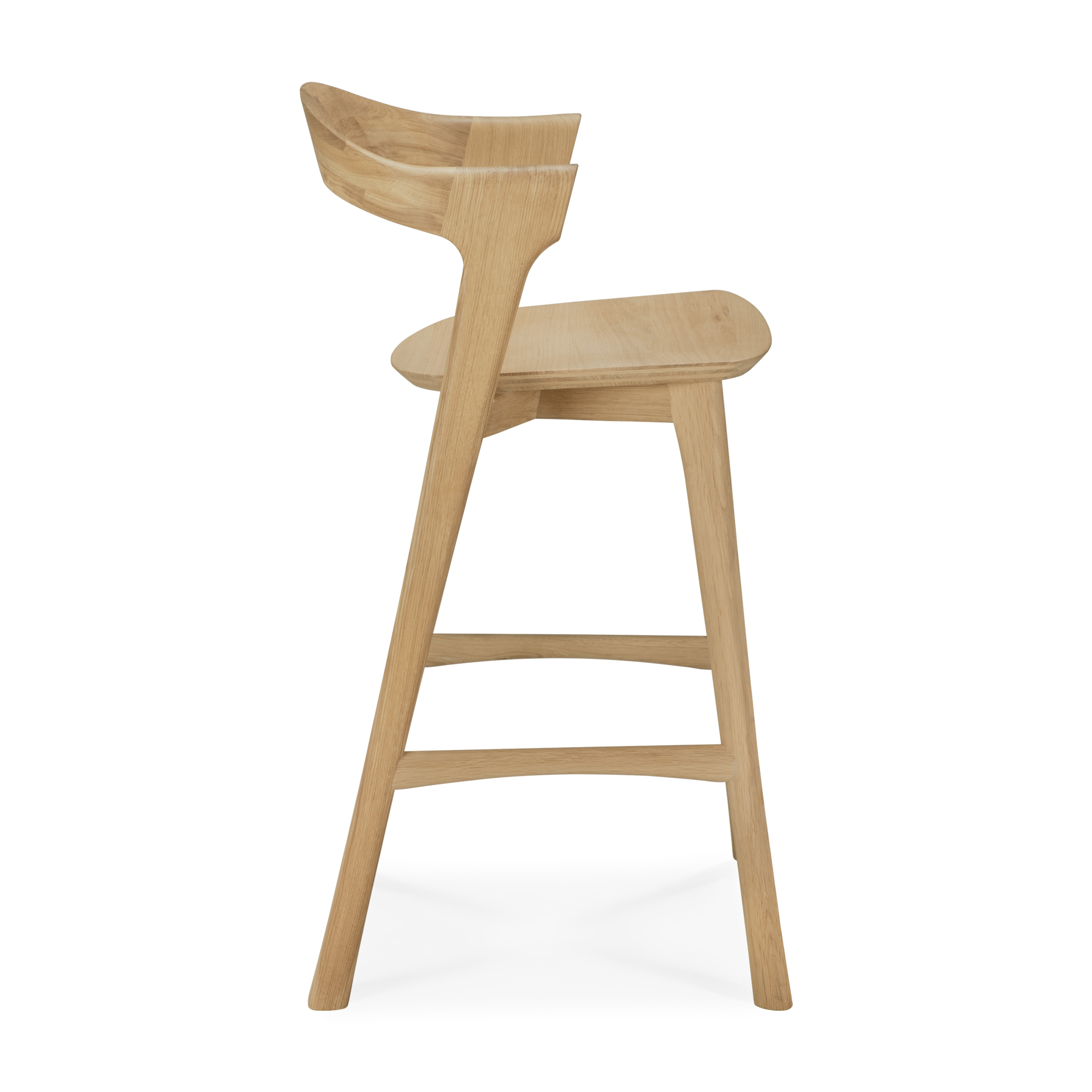 Barstoel Bok geolied eiken 66 cm