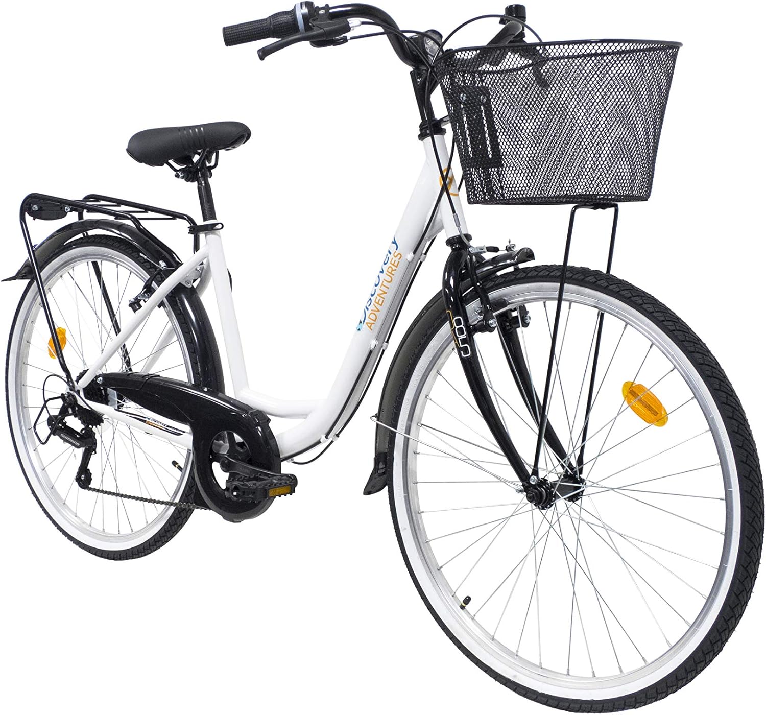 Discovery Denver City Bike Donna, Bianco, 26
