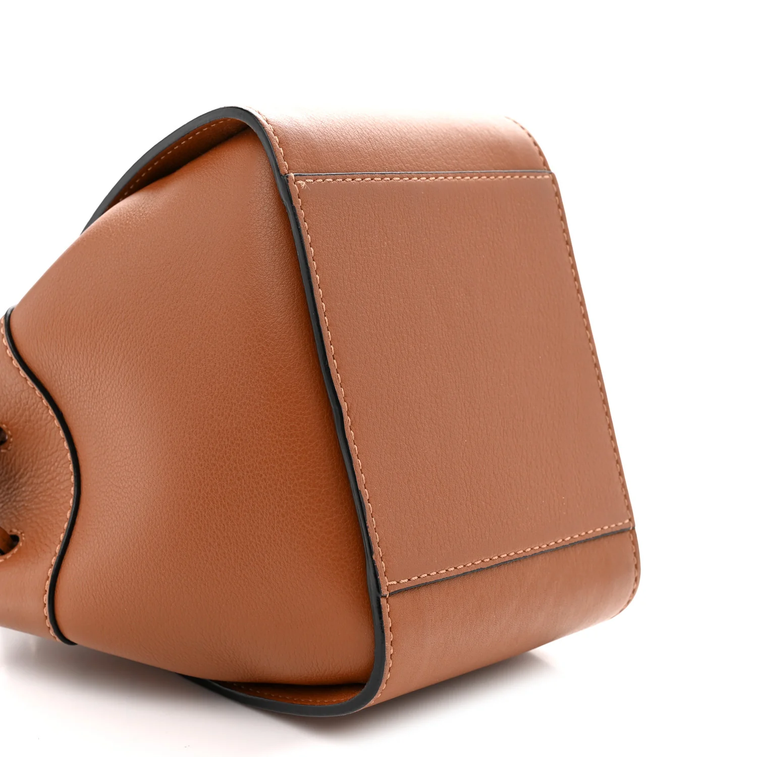 Calfskin Mini Hammock Shoulder Bag Tan - Top Club