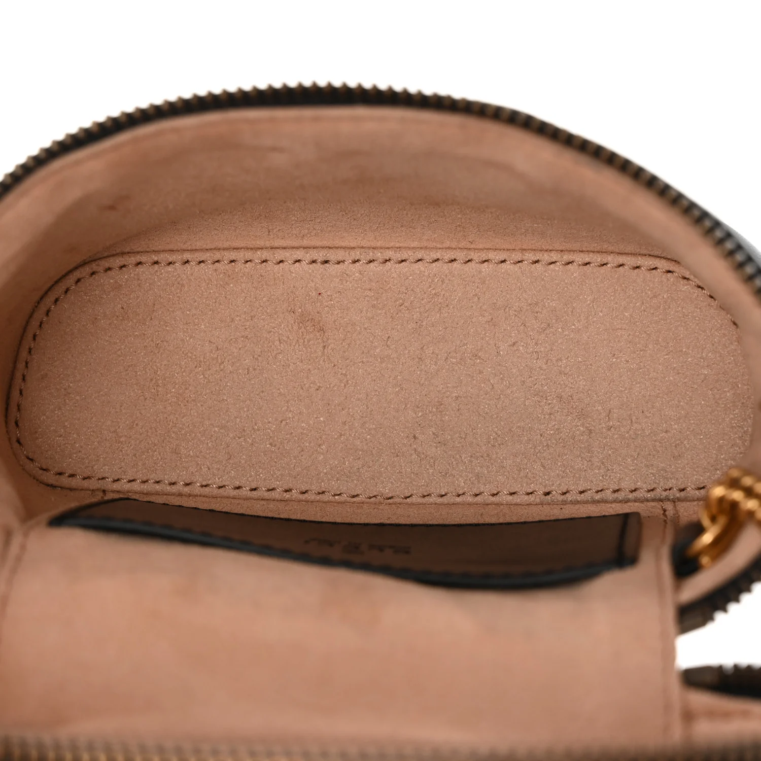 Calfskin Matelasse Chevron Mini GG Marmont Top Handle Bag Black - Top Club