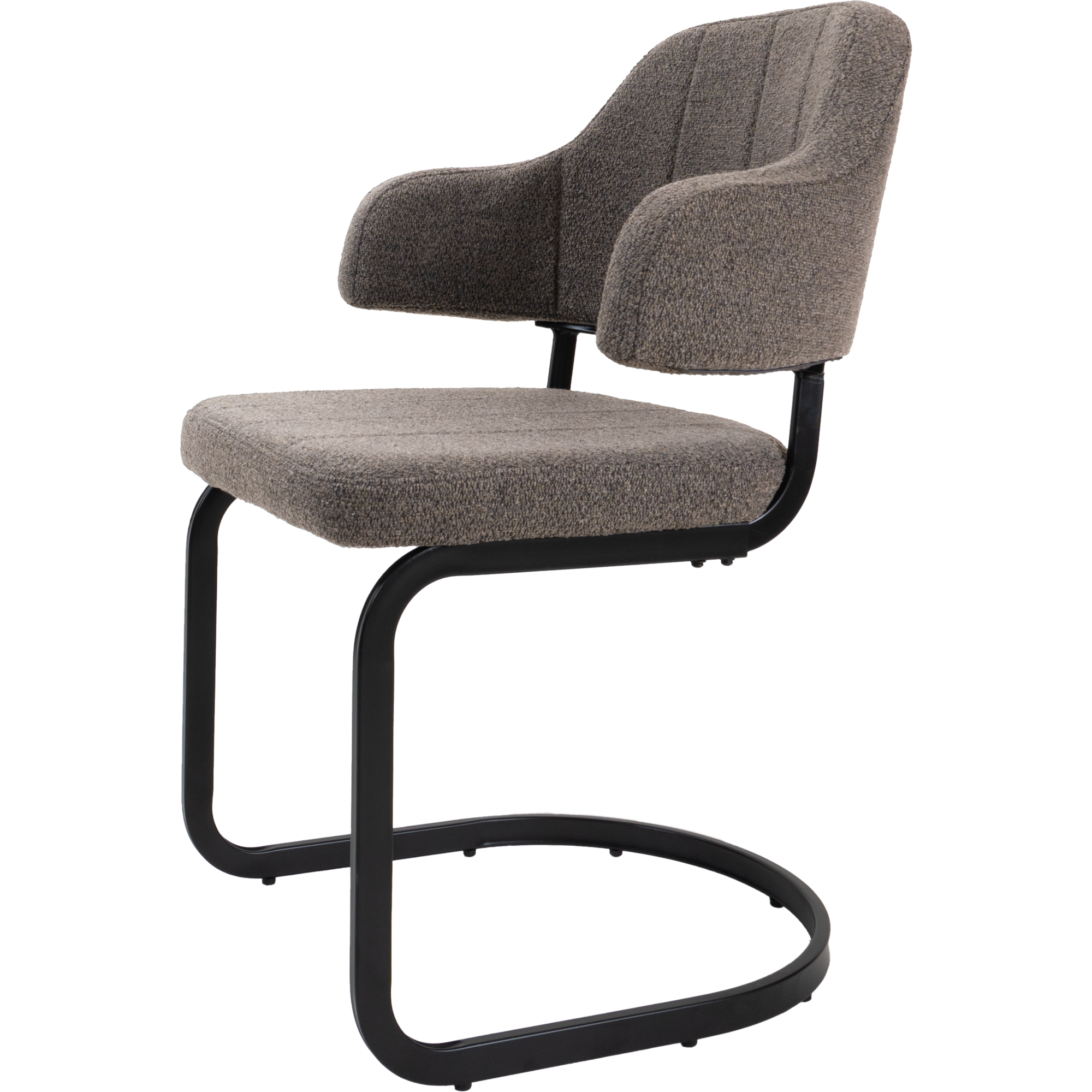 Eetkamerstoel Eros Brown boucle