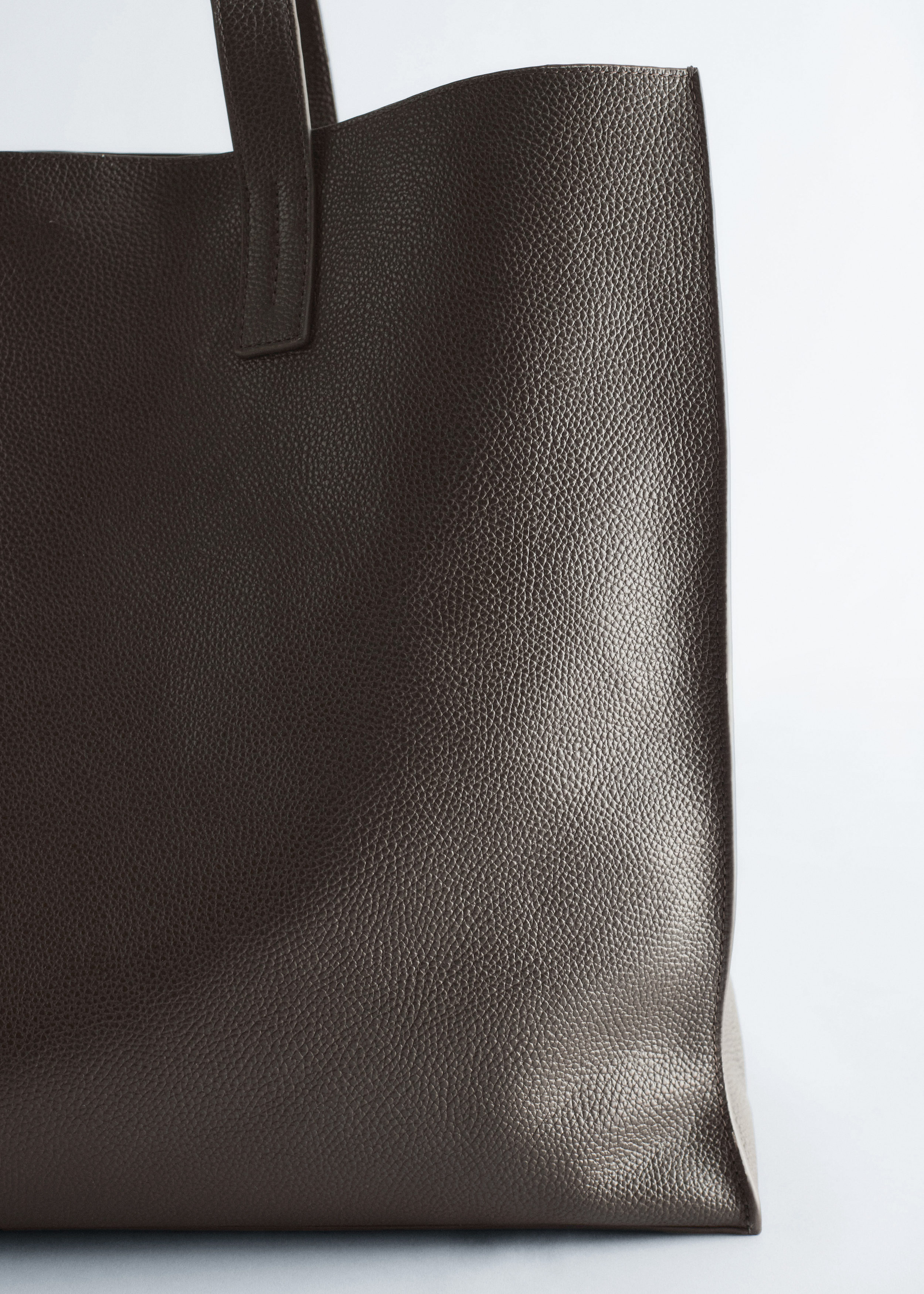 & Other Stories LEATHER TOTE BAG