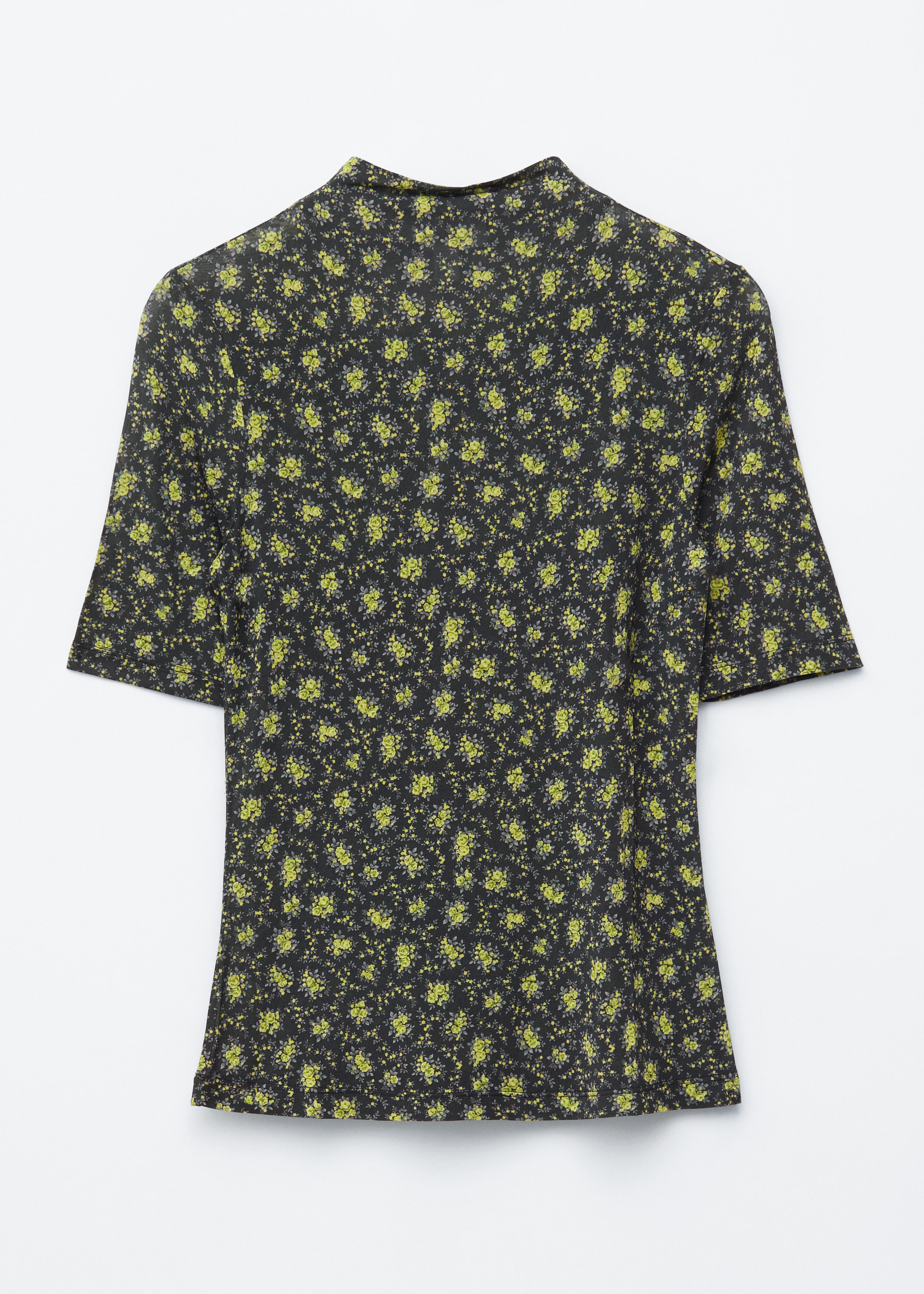 & Other Stories SHORT-SLEEVE MOCK-NECK TOP