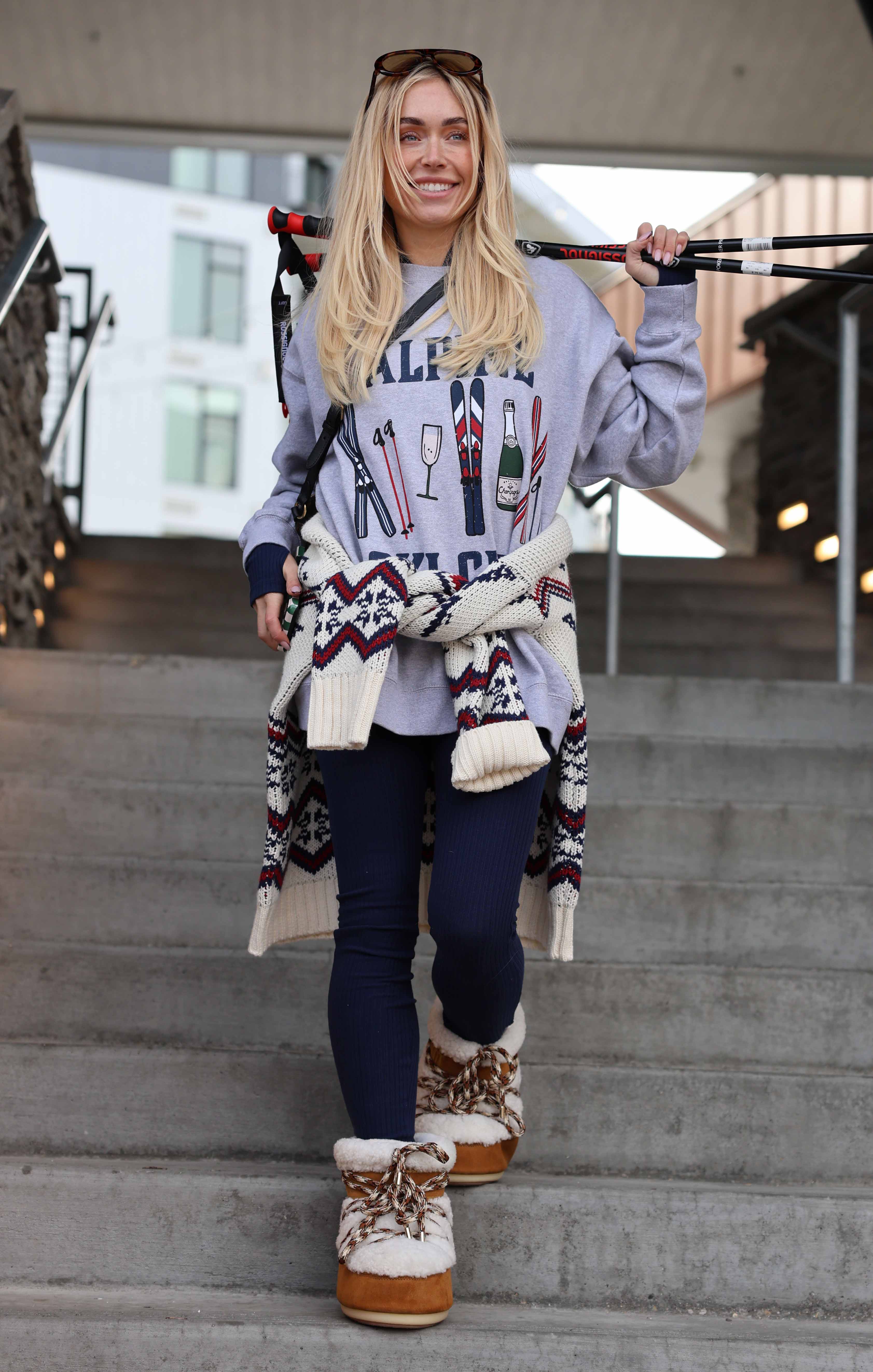 Stanley Sweatshirt ~ Alpine Ski Club Graphic
