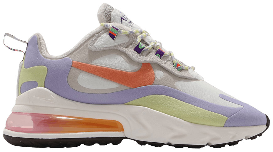 Wmns Air Max 270 React  Sail Orange Frost  DC3276-101 - Sneaker Replica Workshop