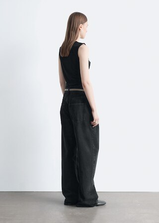 & Other Stories DRAPED JERSEY TOP