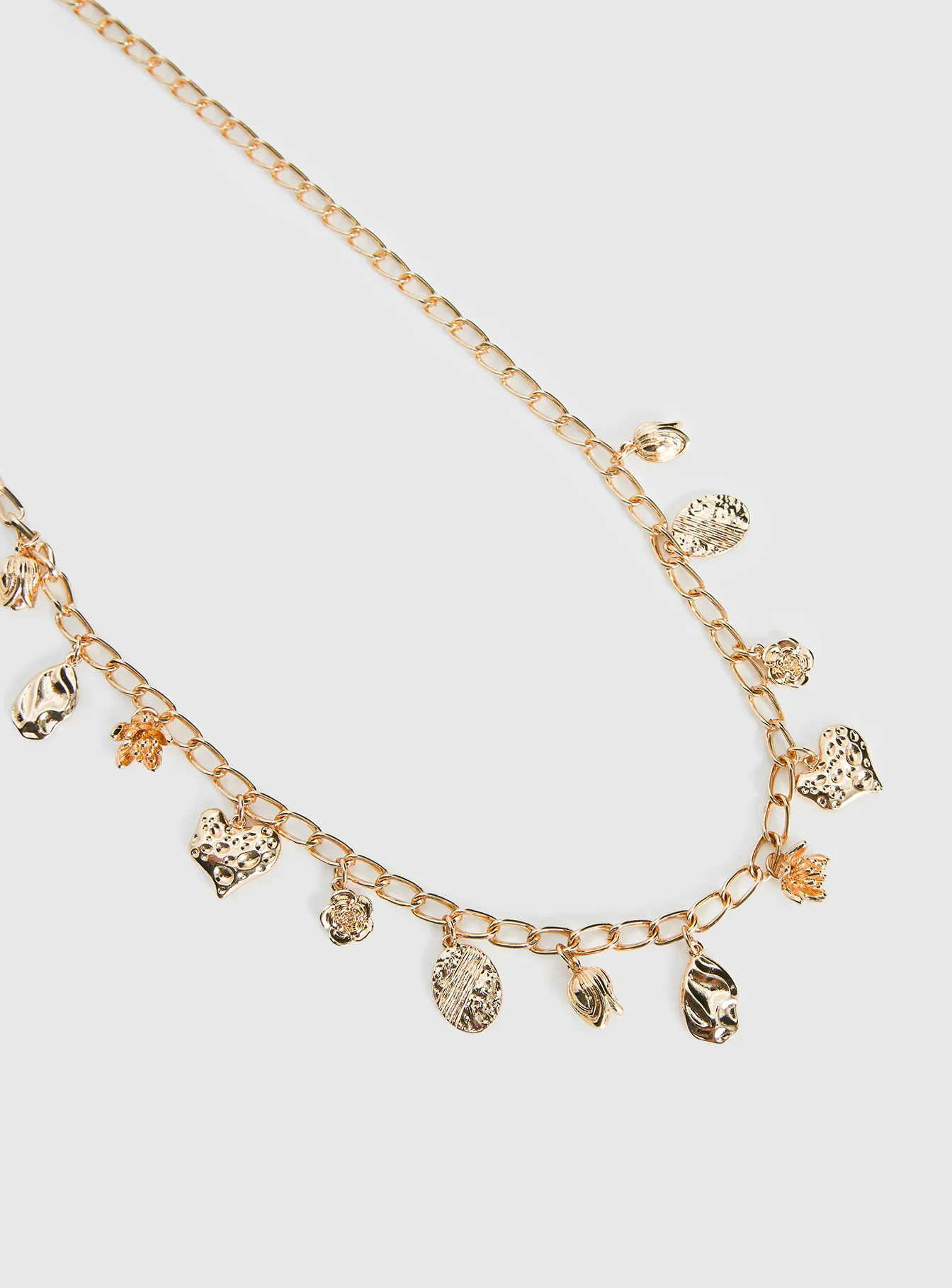 Vibe Check Chain Belt Gold