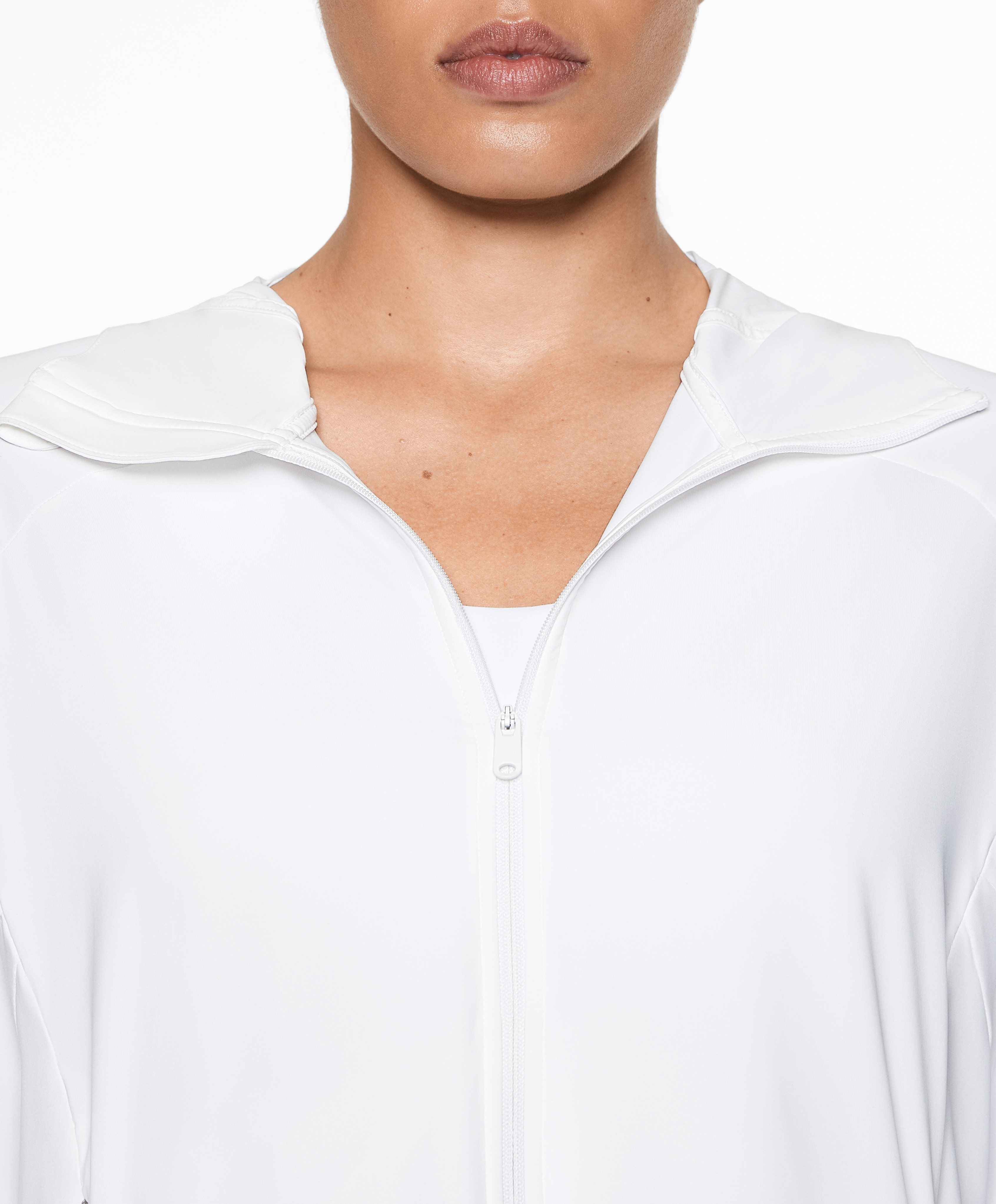 OYSHO Cool-touch hooded technical jacket