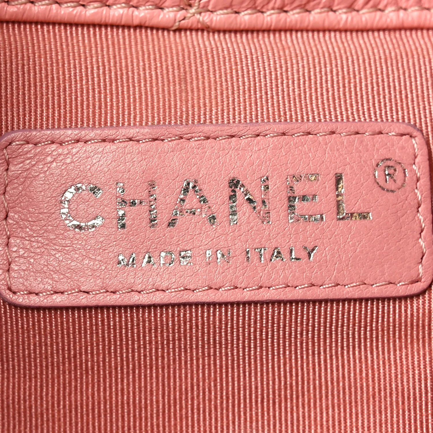 Aged Calfskin Quilted Small Gabrielle Backpack Pink - Top Club