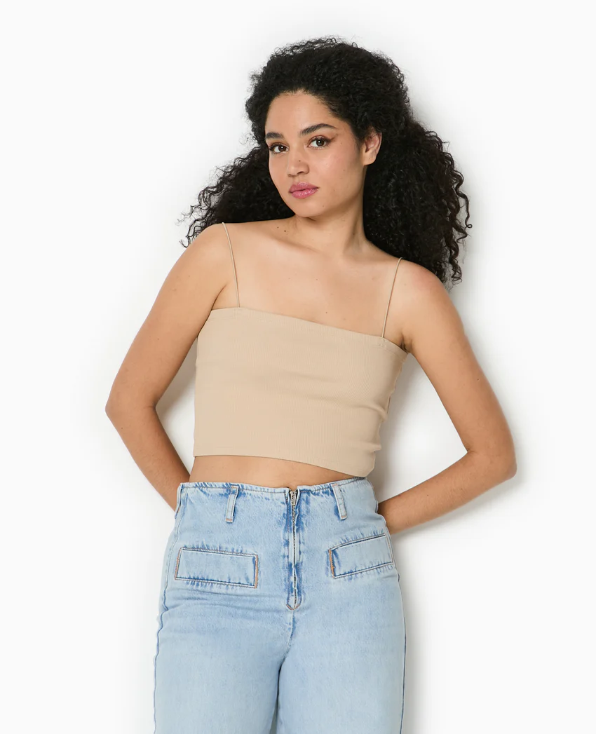 Pimkie Top bandeau court avec bretelles fines