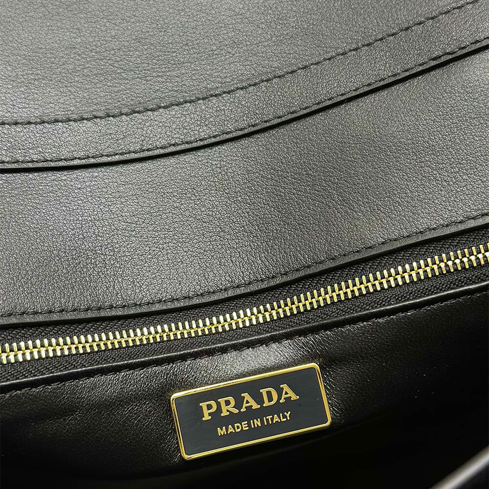 Prada Soft Sound medium leather shoulder bag(high-end grade) - Top Club