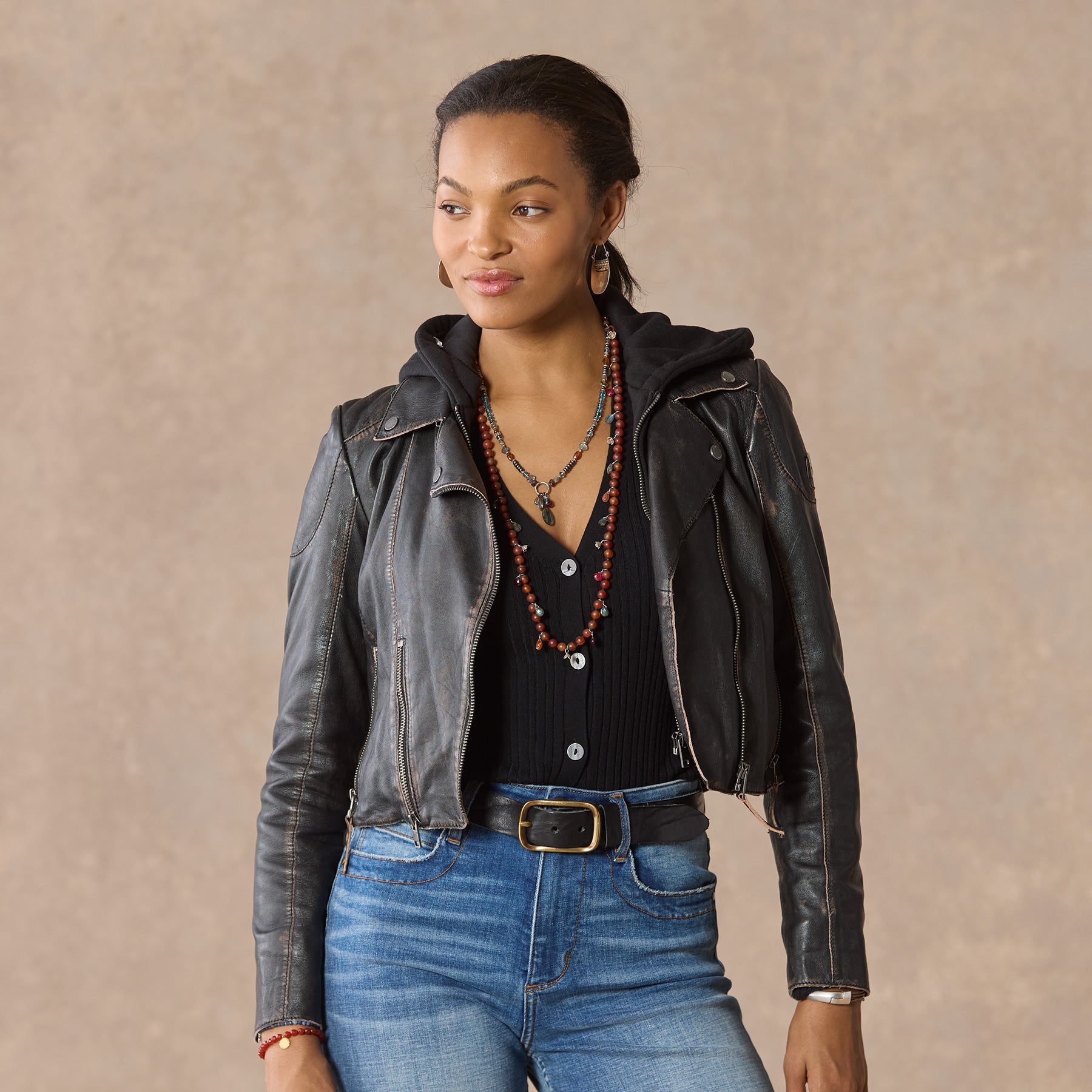Reanon Moto Jacket - Sundance Living