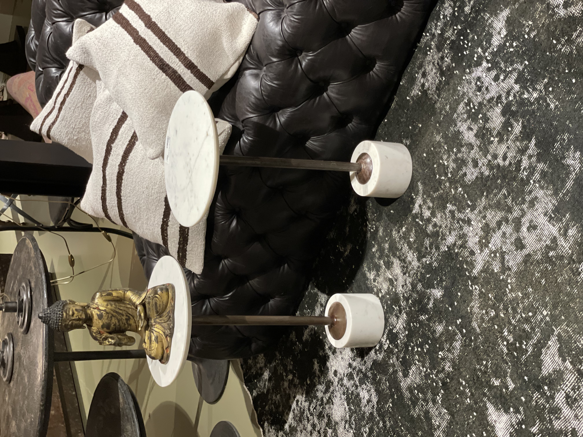 Bijzet Spa Marmer O 33x33x59