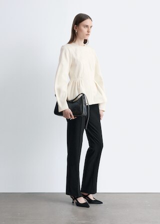 & Other Stories TAILORED PRESS-CREASE TROUSERS
